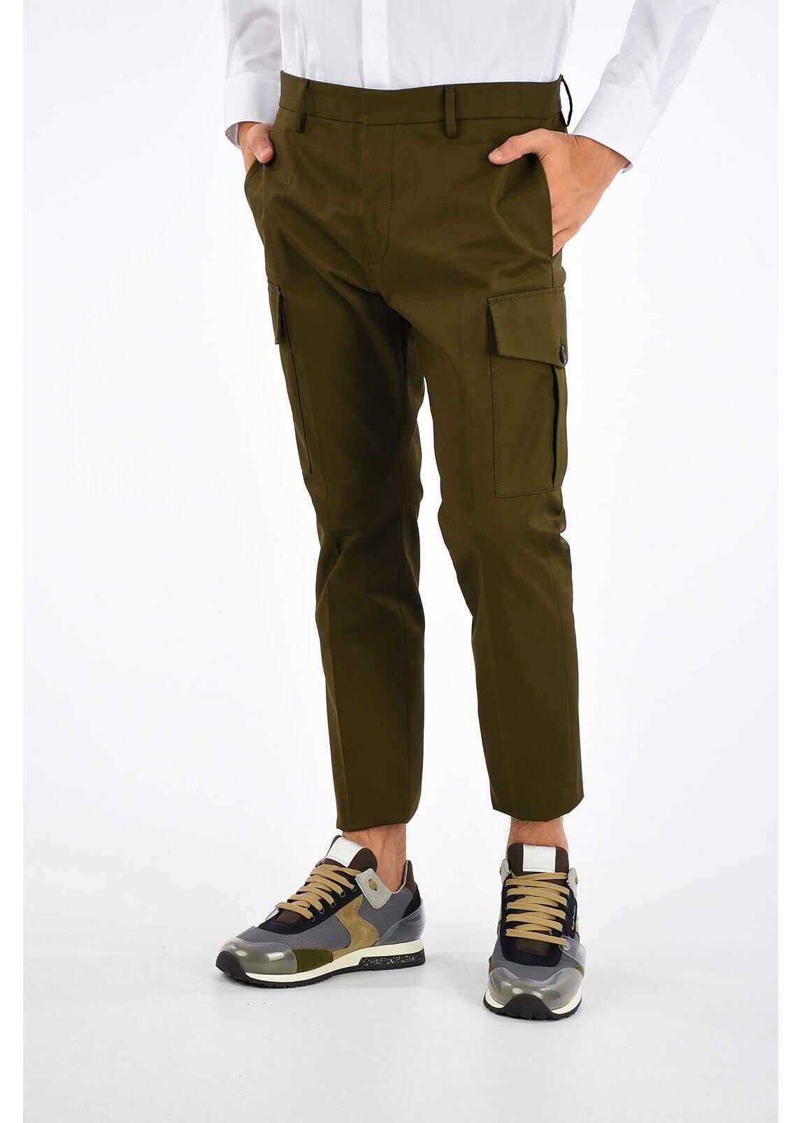 DSQUARED2 Cotton ADMIRAL FIT Cargo Pants N/A