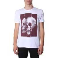 Tricouri Skull Print T-Shirt Barbati