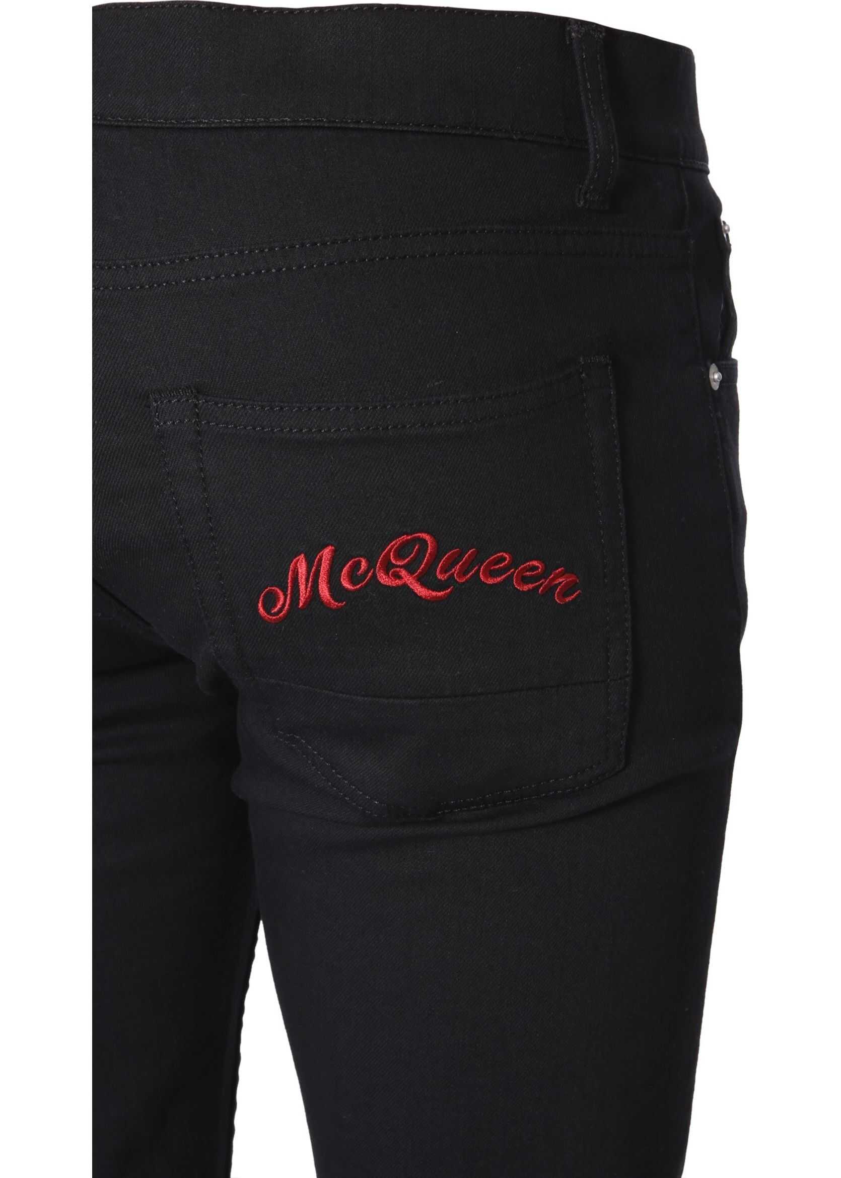 Alexander McQueen Skinny Fit Jeans BLACK
