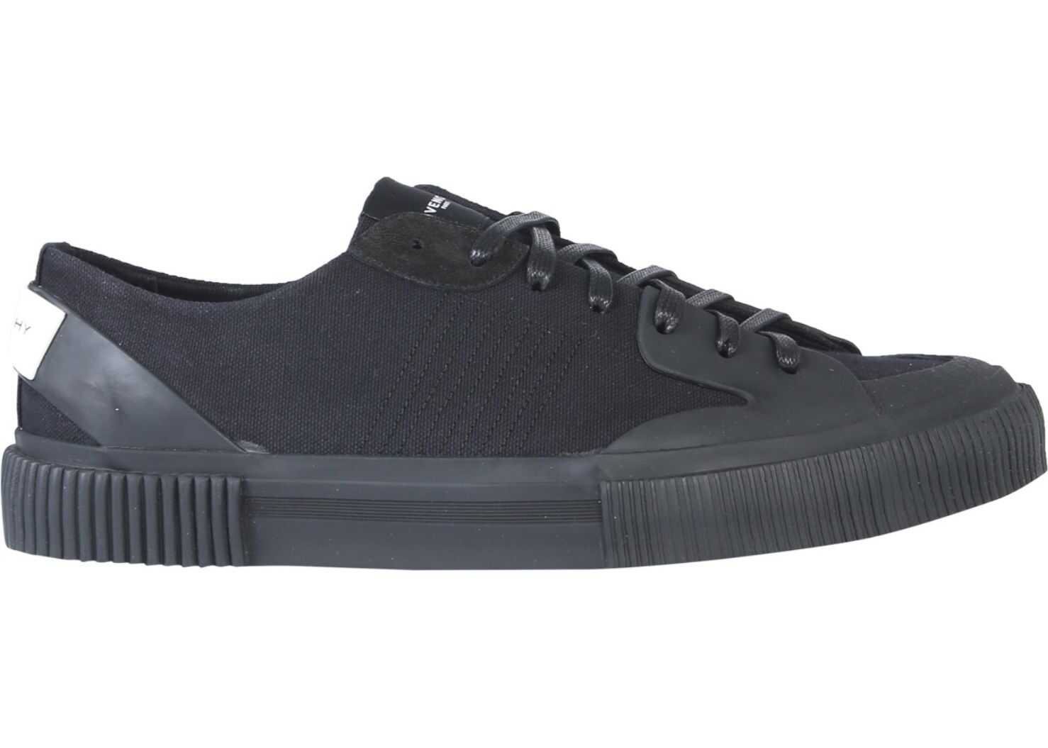 Givenchy Cotton Canvas Sneakers BLACK