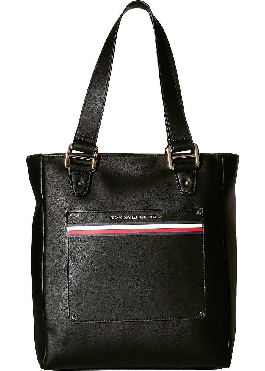 Tommy Hilfiger Mari North/South Tote Black