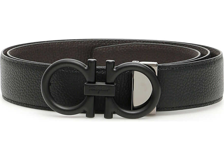 Salvatore Ferragamo Reversible Belt NERO