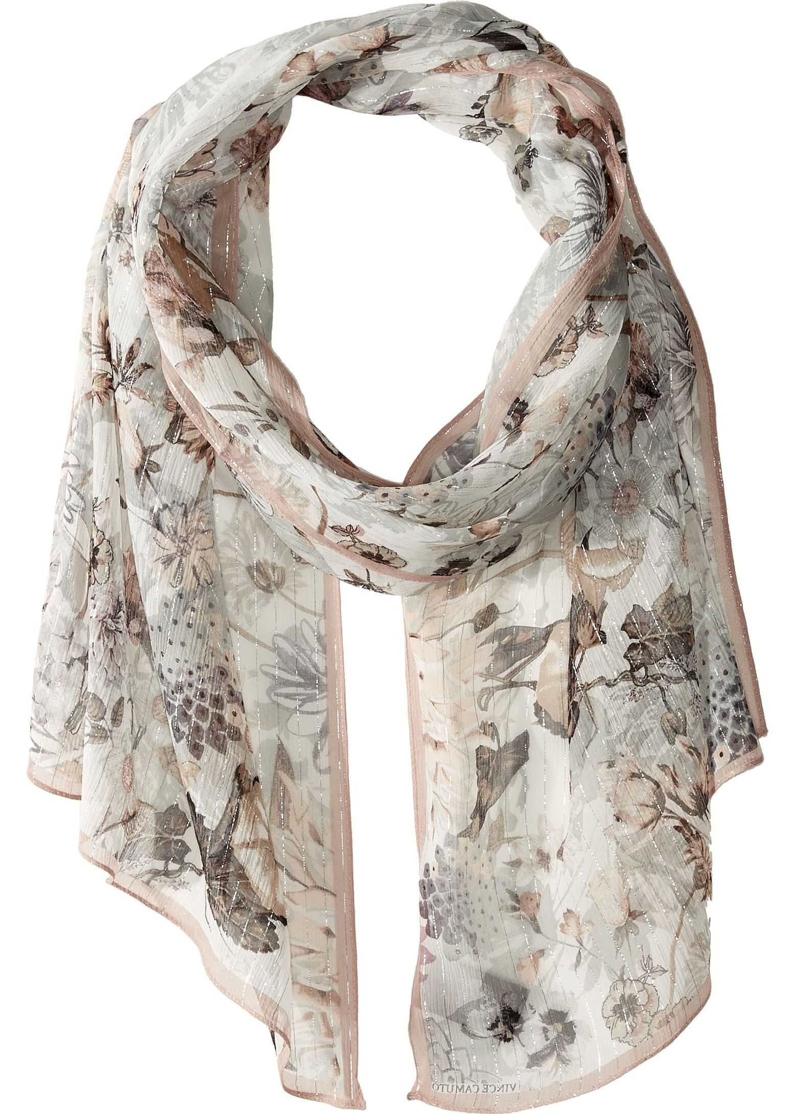 Vince Camuto Floral Sketch Mix Oblong Neutral