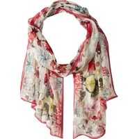 Fulare Floral Sketch Mix Oblong Femei