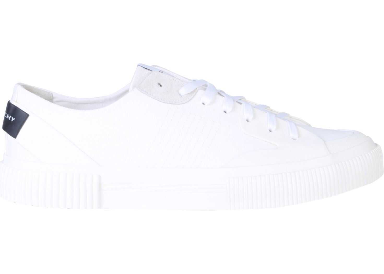 Givenchy Cotton Canvas Sneakers WHITE