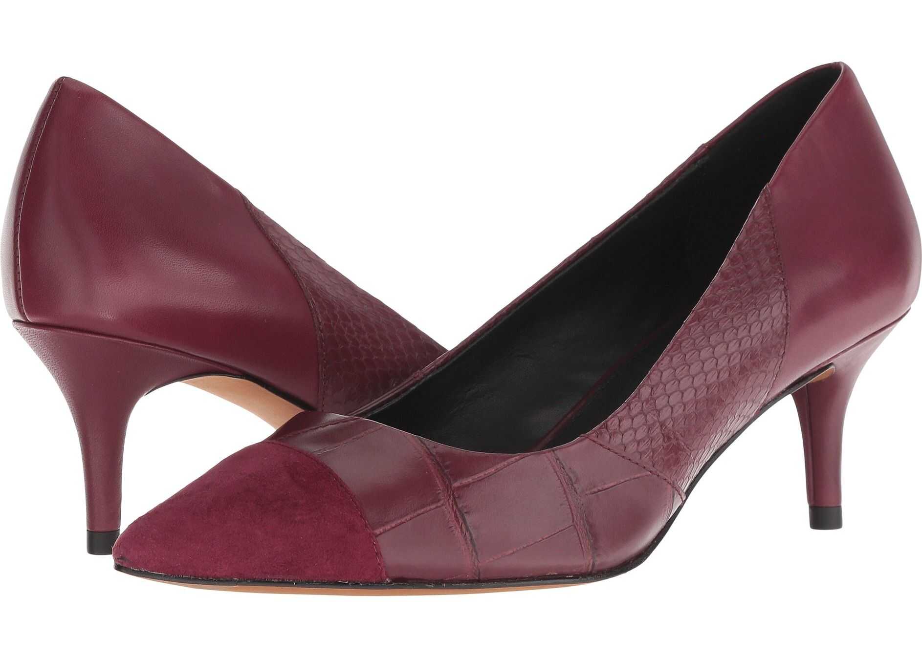 COACH Lacey Patchwork Burgundy/Burgundy