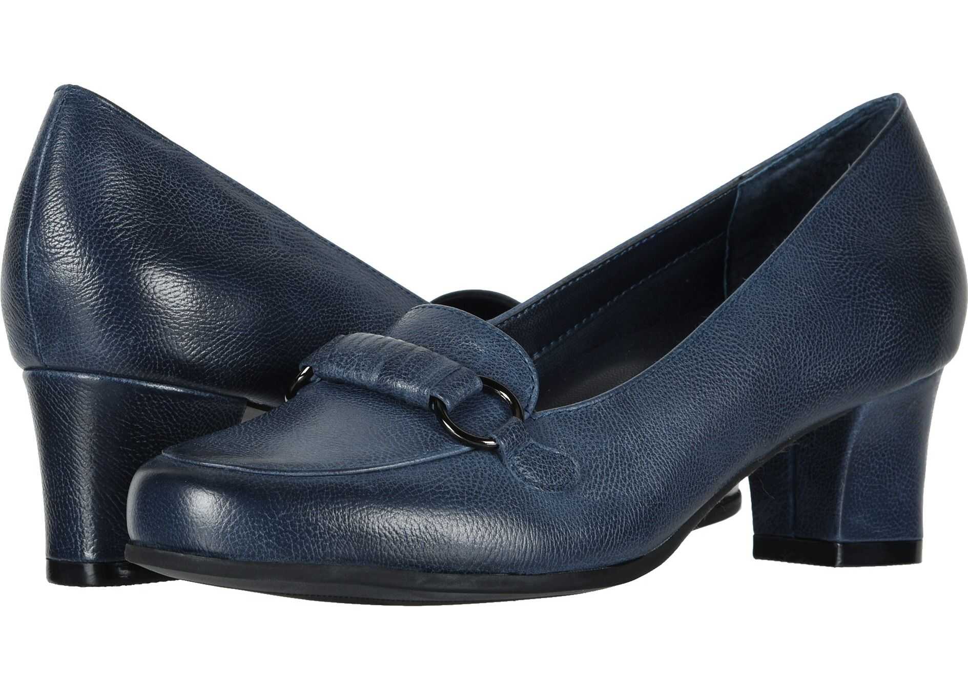 David Tate Perky Navy Mini Pebble