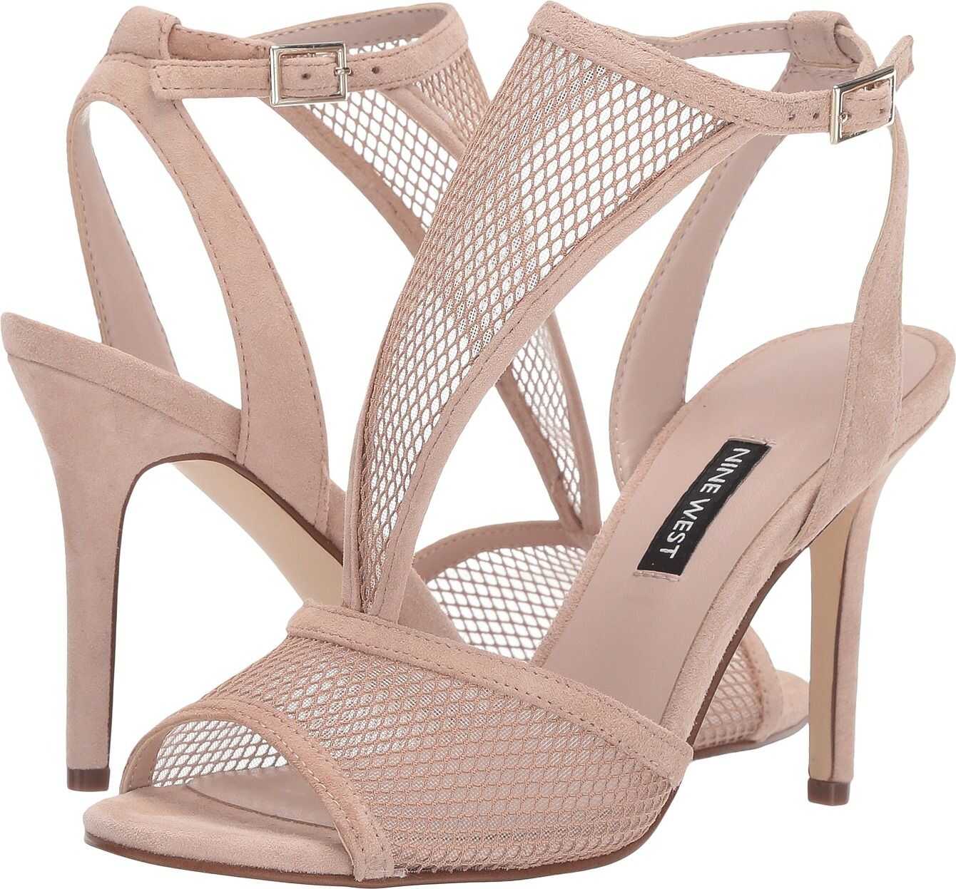 Nine West Manchon Mesh Sandal Barely Nude/Barely Nude