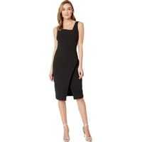 Rochii elegante Scuba Crepe Midi with Asymmetrical Hem Femei