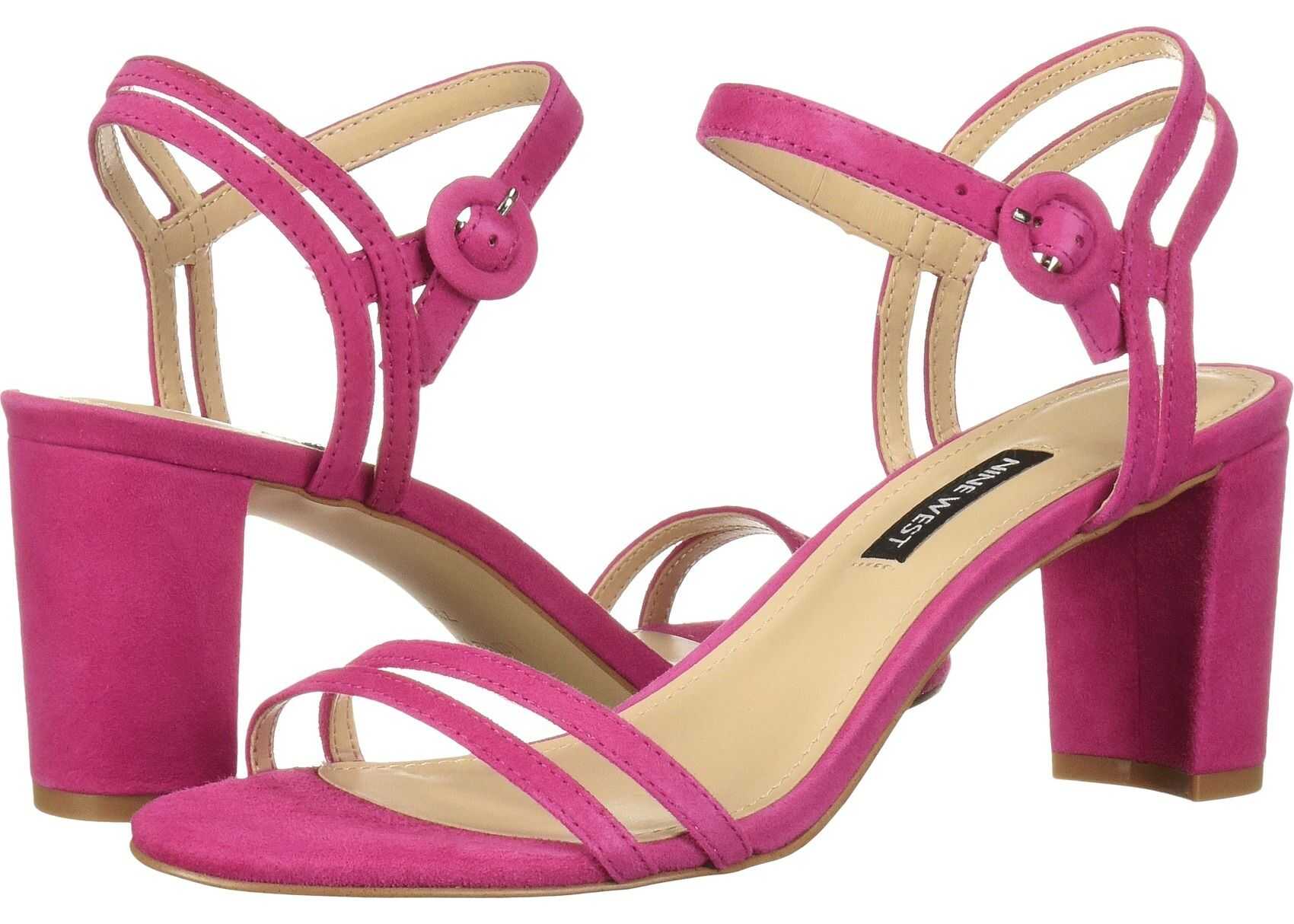 Nine West Piper Heeled Sandal Bright Fuchsia