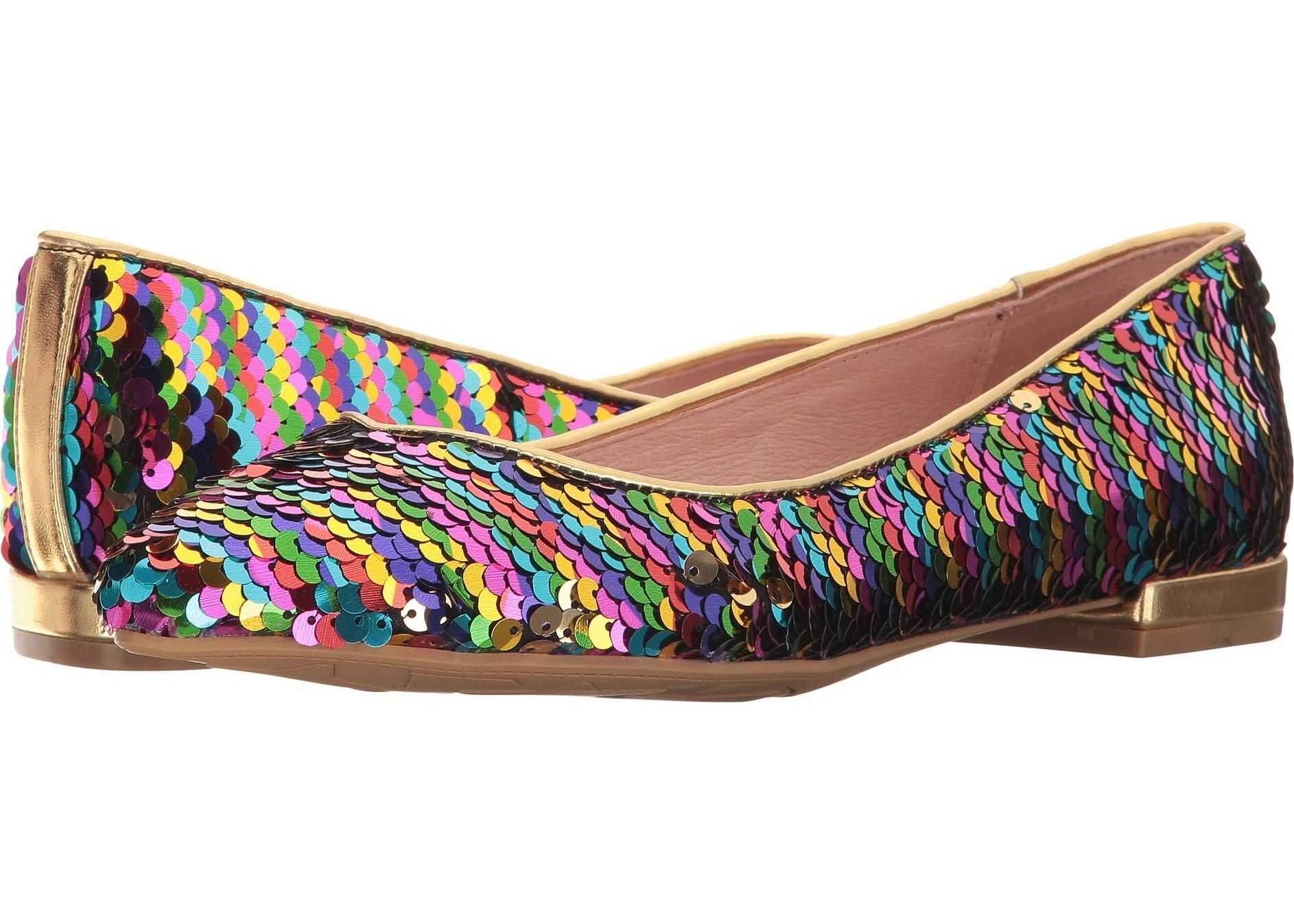 Balerin Chinese Laundry Gavin Flat Rainbow Sequins