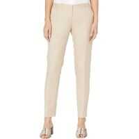 Pantaloni casual Linen Slim Leg Ankle Pants Femei