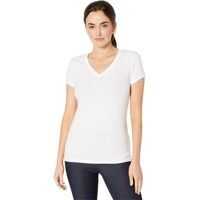 Tricouri Stretch Dot Lace Trim Tee Femei