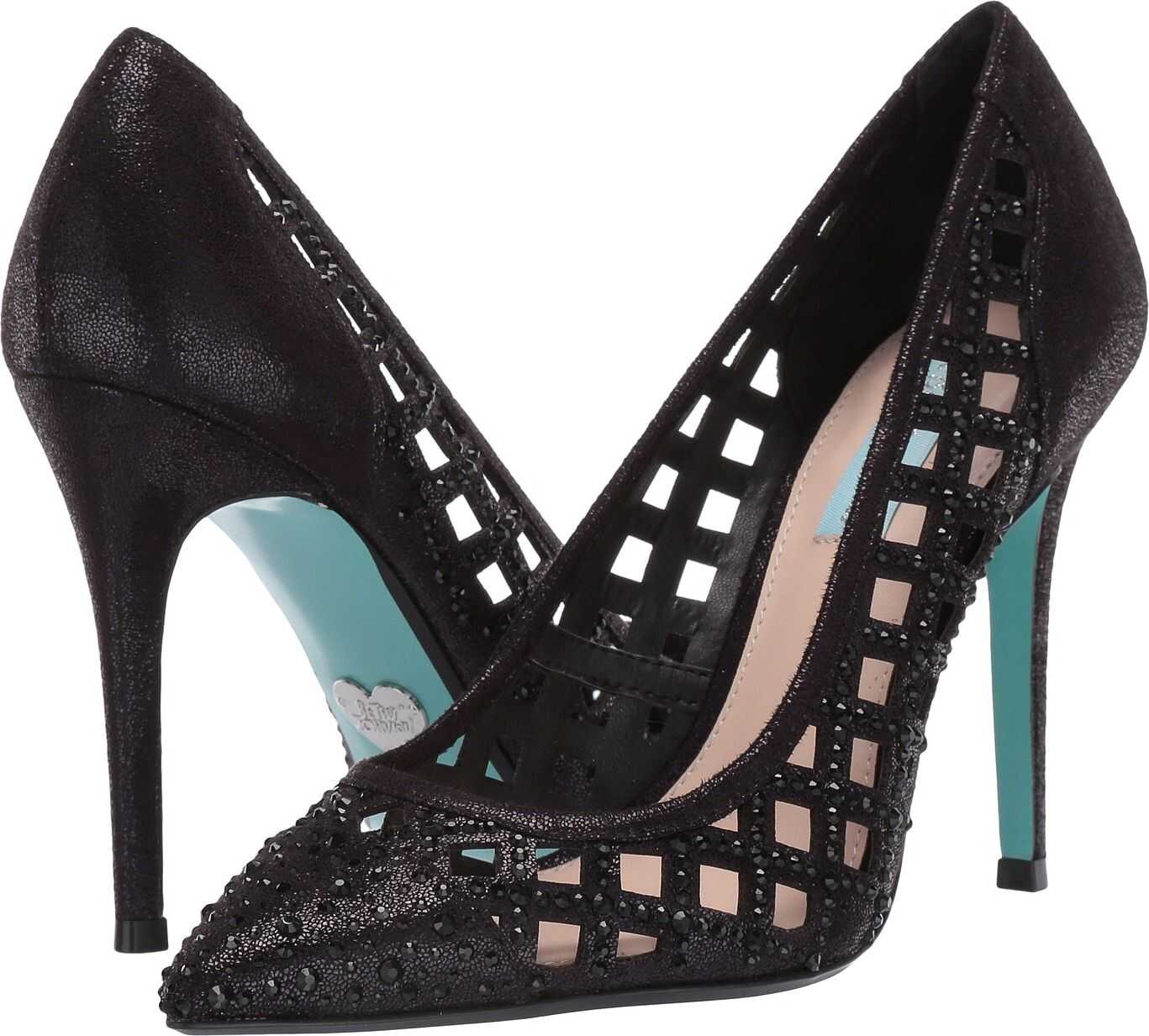 Blue by Betsey Johnson Mella Pump Black