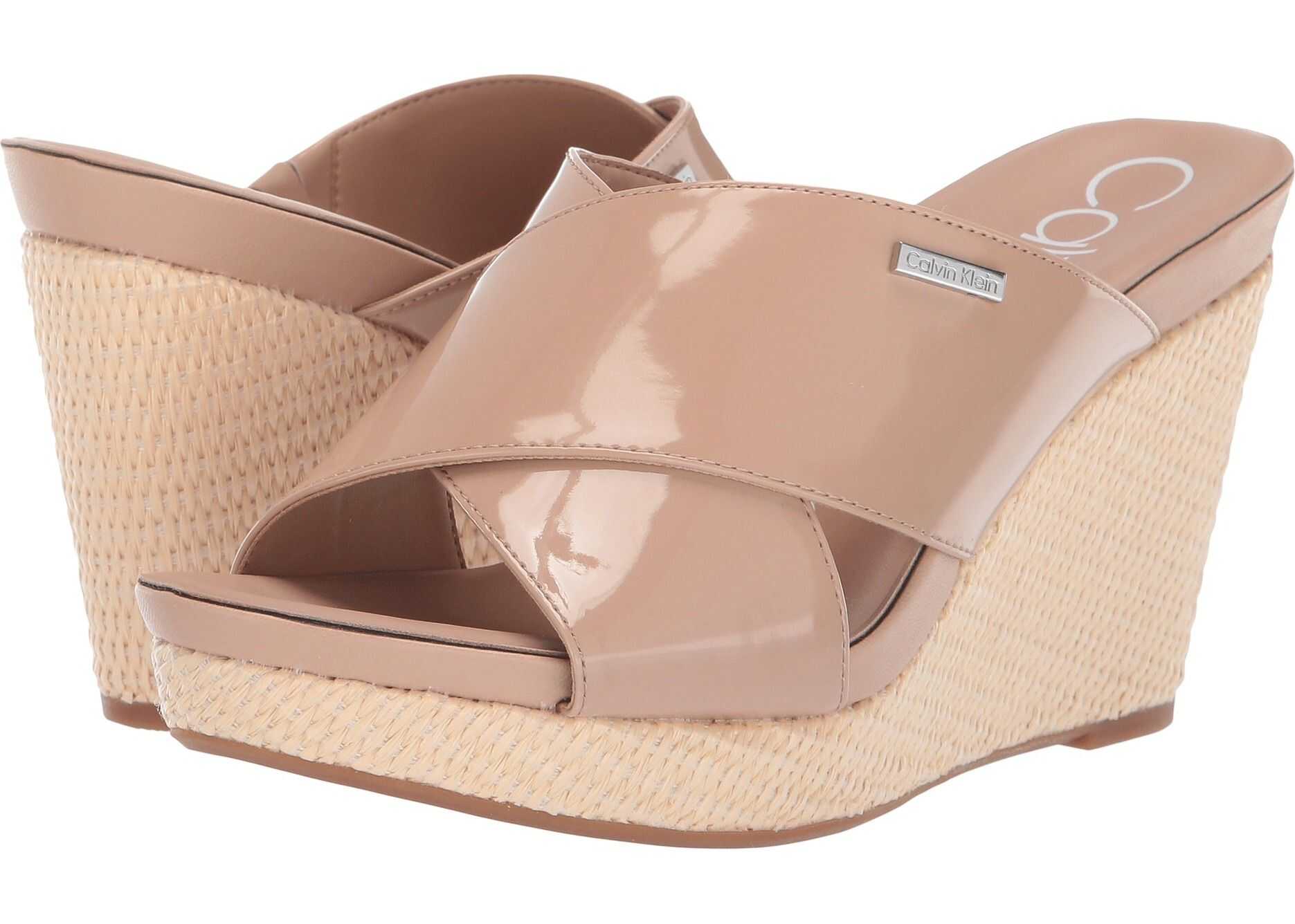 Calvin Klein Jacolyn Desert Sand Patent