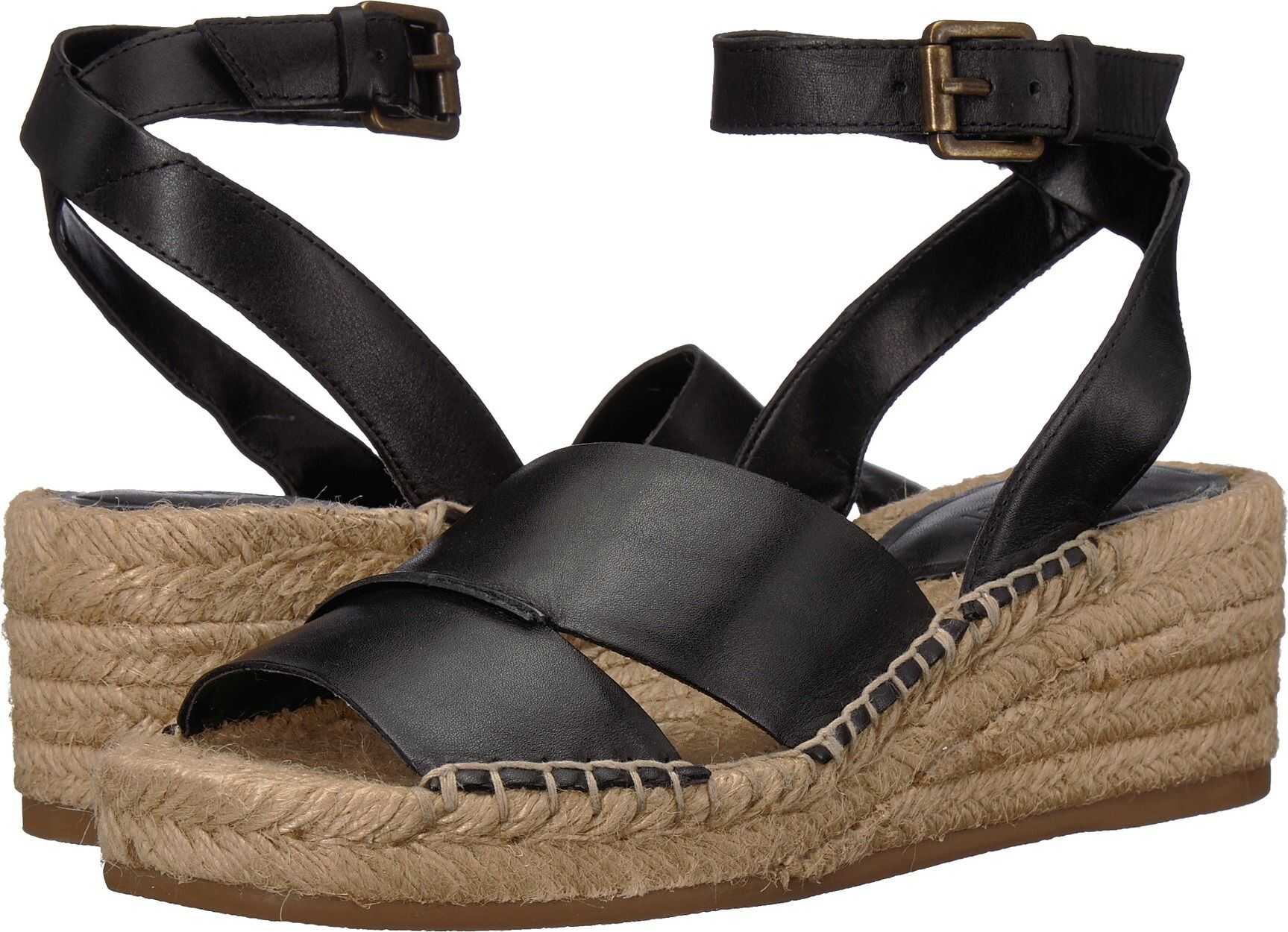 Nine West Edwisha Wedge Sandal Black