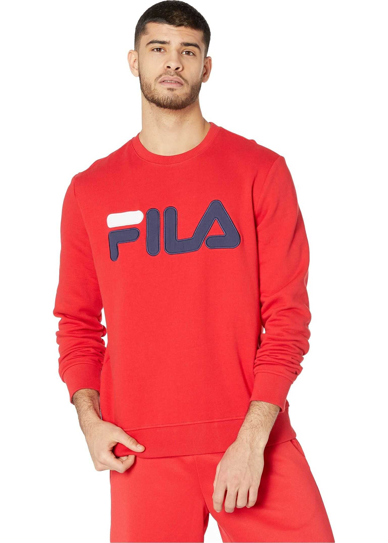 Fila Regola Sweatshirt Chinese Red/Navy/White