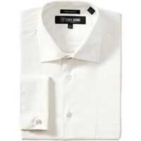 Camasi elegante Big & Tall Adjustable Collar Dress Shirt Barbati