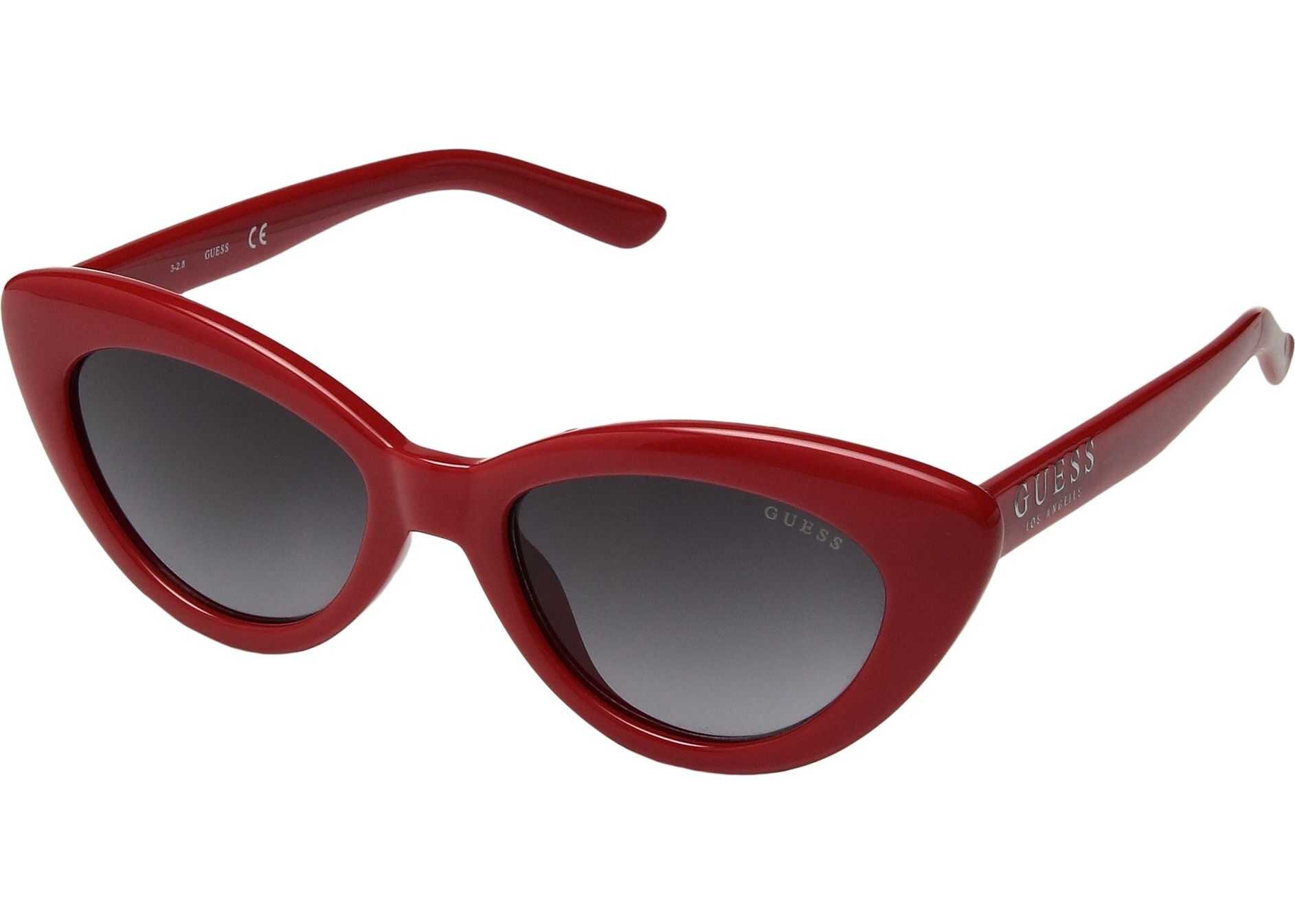 GUESS GF6087 Shiny Red/Gradient smoke