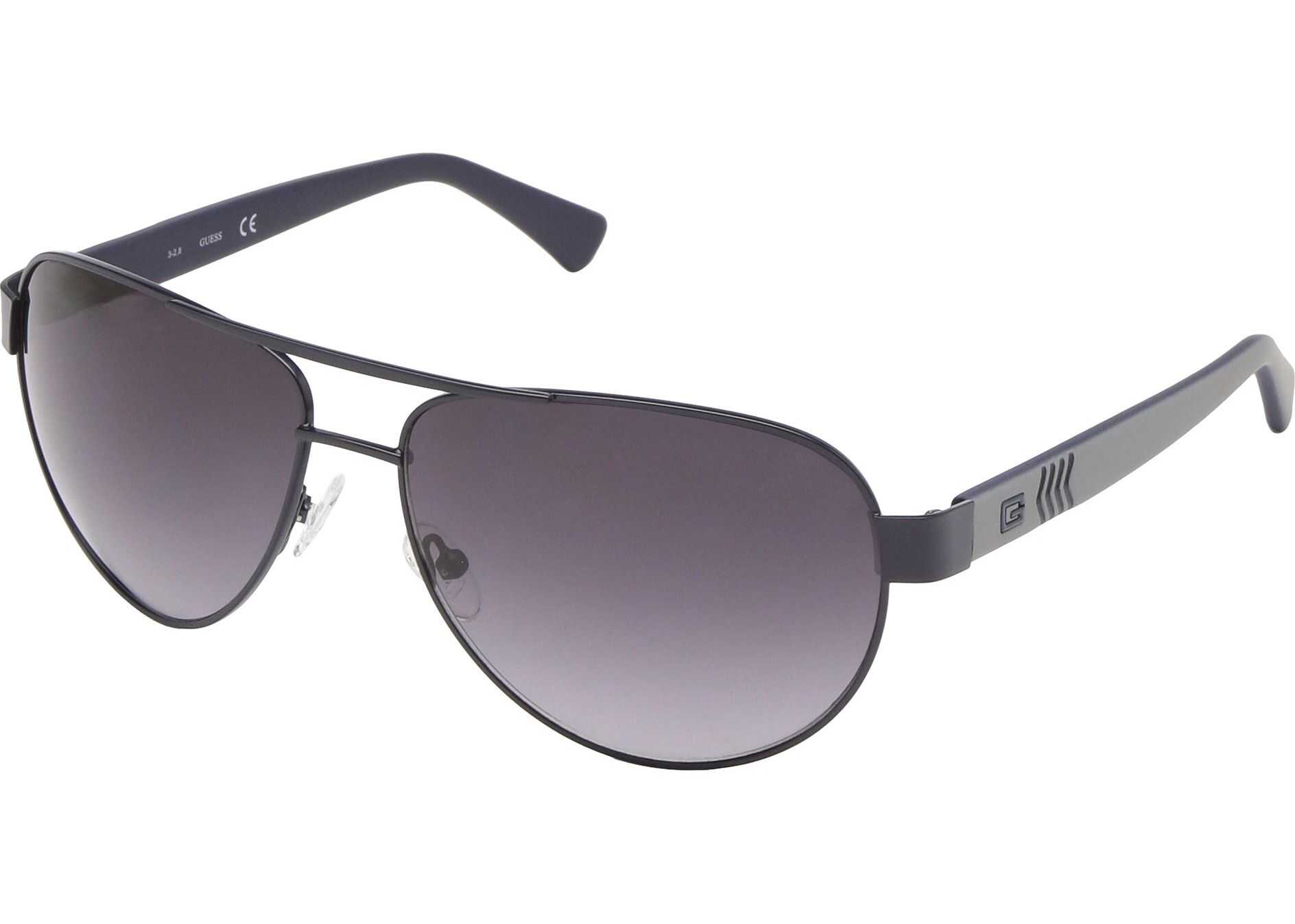 GUESS GF5048 Matte Blue/Gradient Smoke