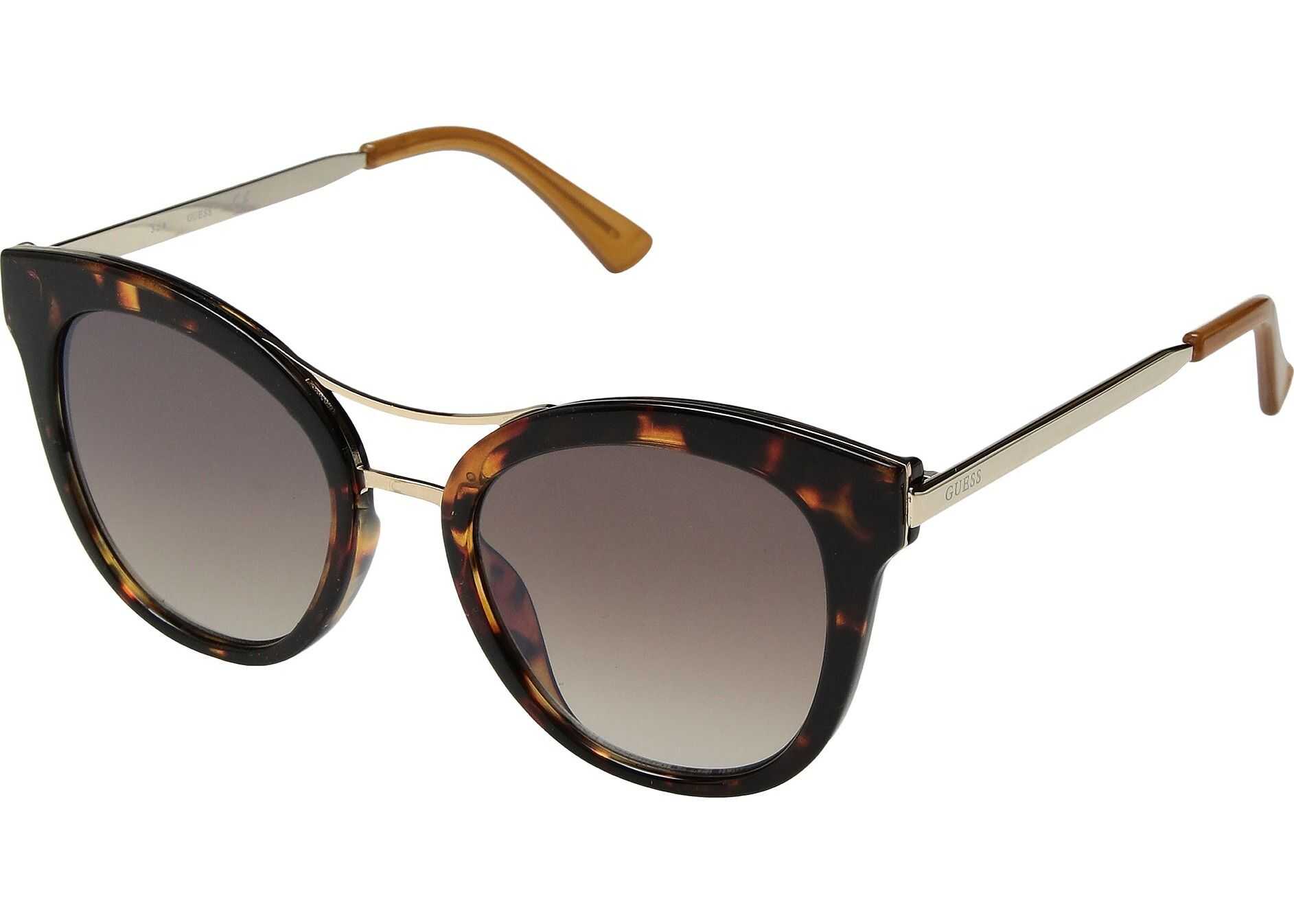 GUESS GF0304 Dark Havana/Brown Mirror