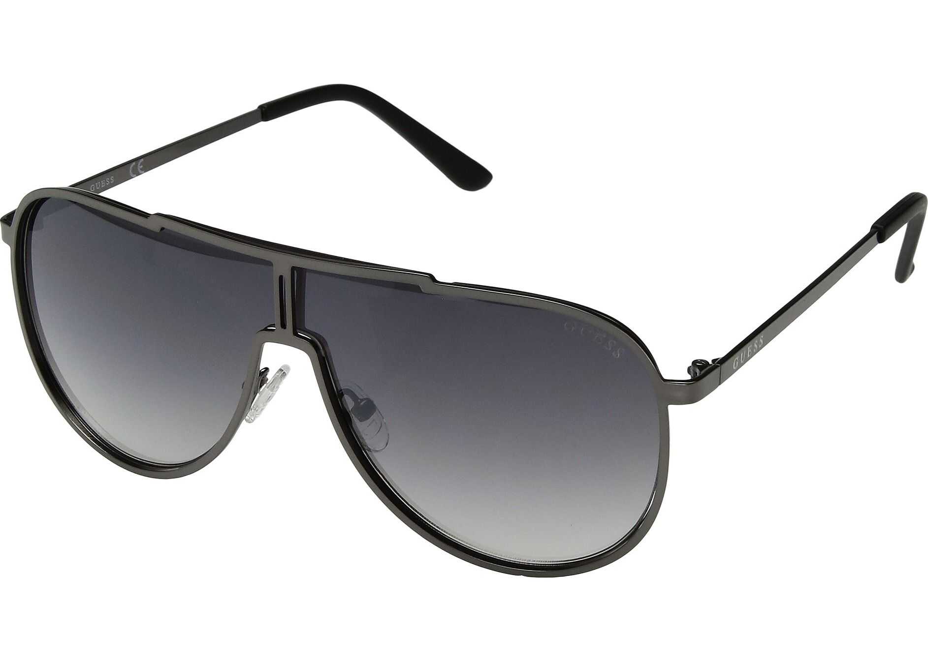 GUESS GF0199 Matte Gunmetal/Gradient Smoke