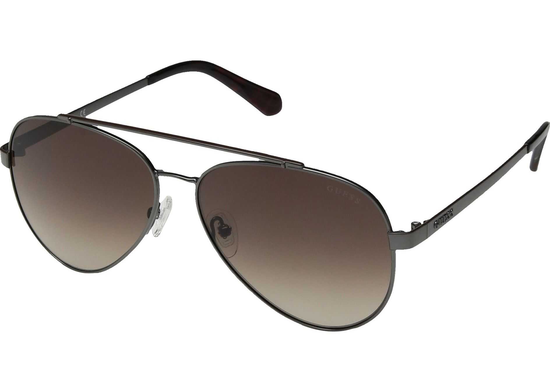 GUESS GU6918 Shiny Gunmetal/Gradient Brown