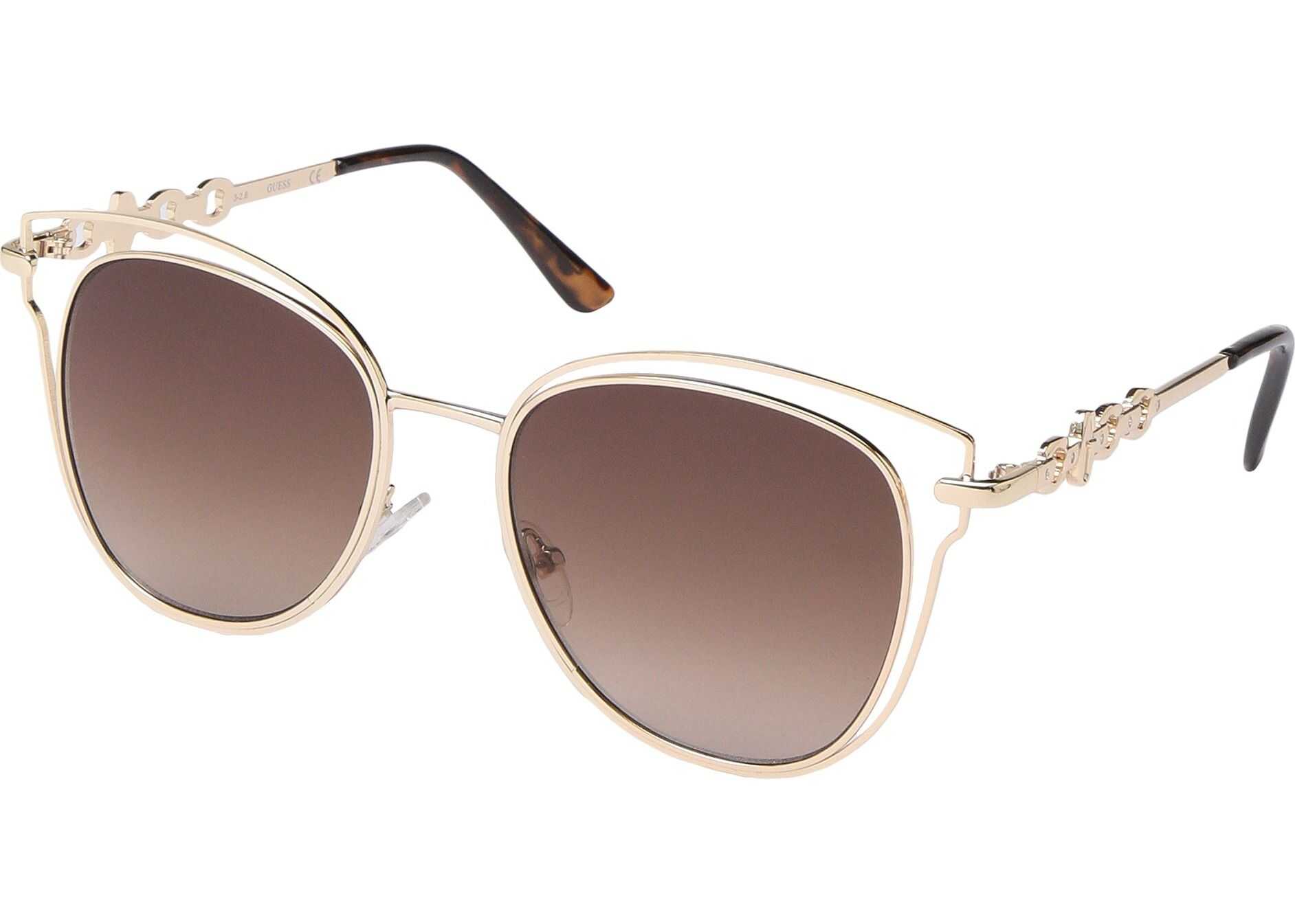 GUESS GF0343 Gold/Gradient Brown