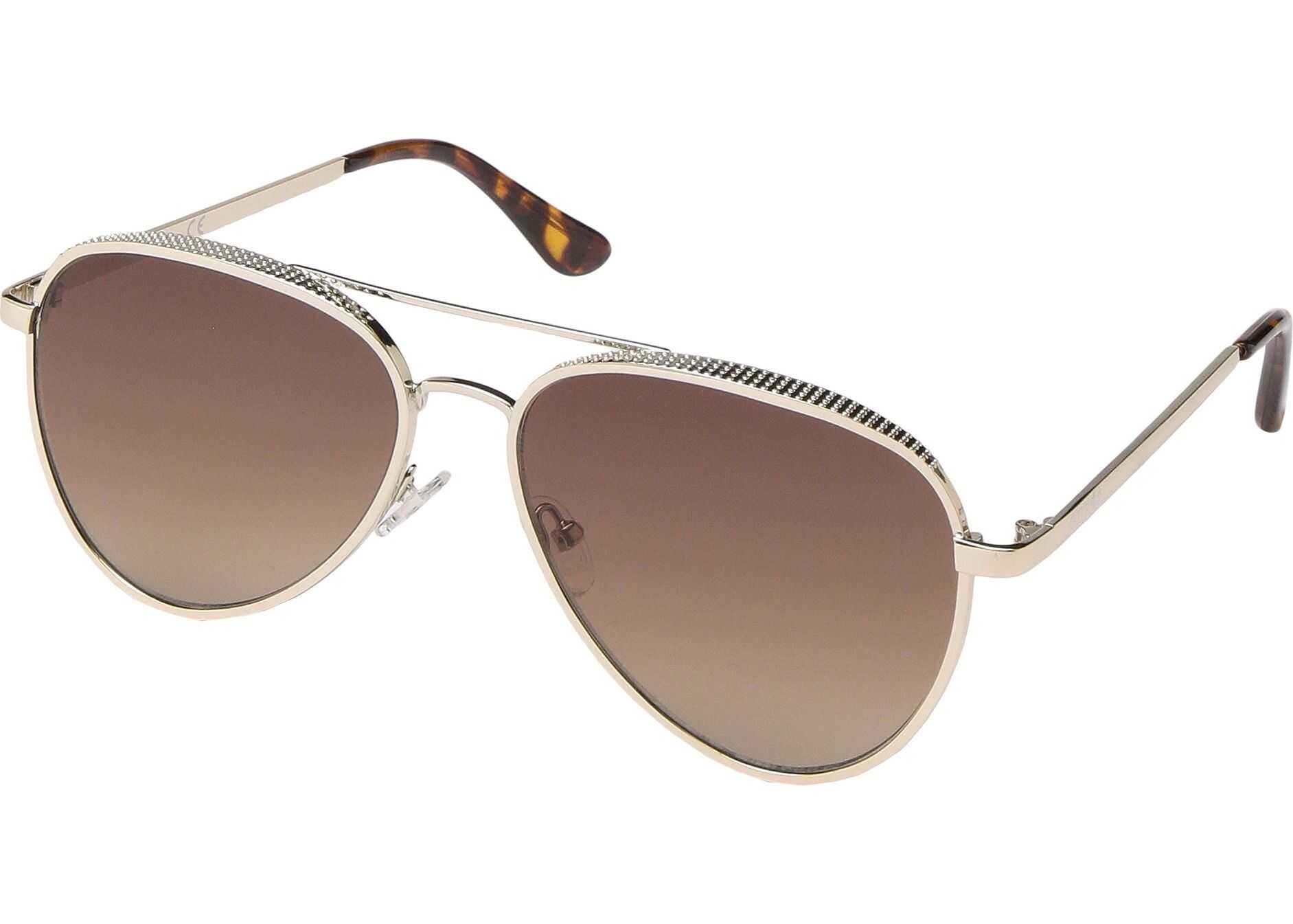 GUESS GF0350 Gold/Gradient Brown