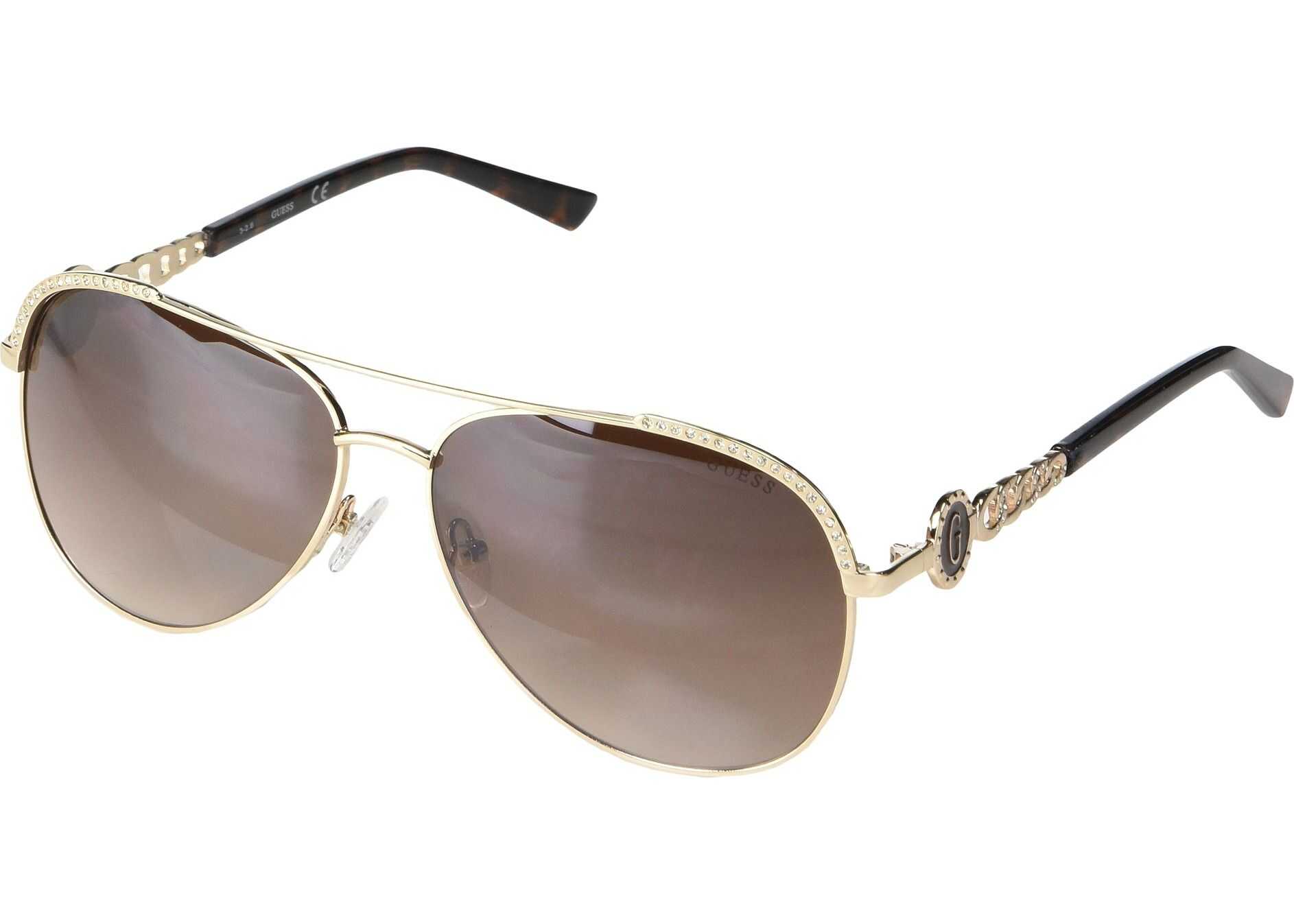 GUESS GF6085 Gold/Gradient Brown