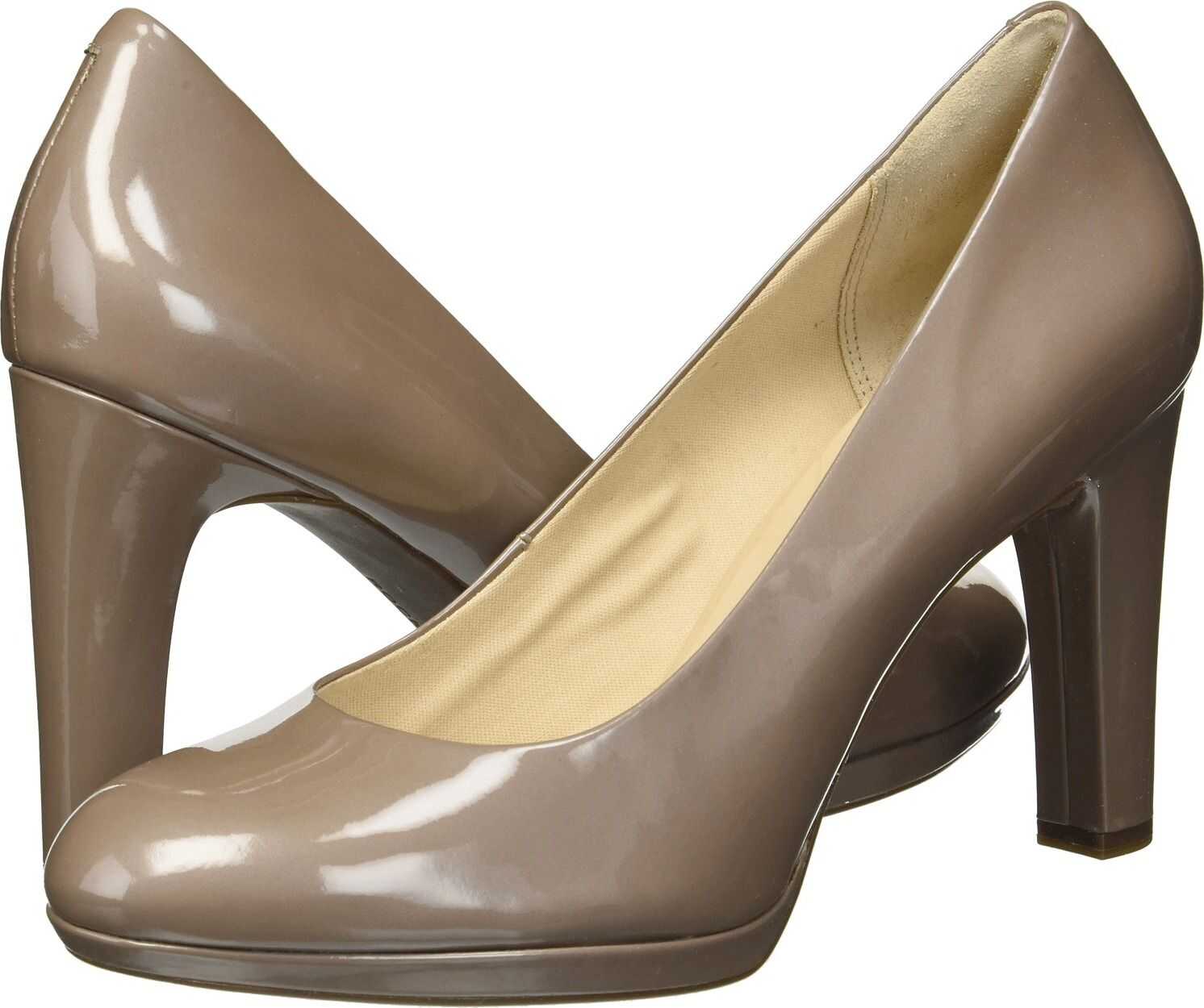 Rockport Seven To 7 Ally Plain Pump Taupe Grey Pearl