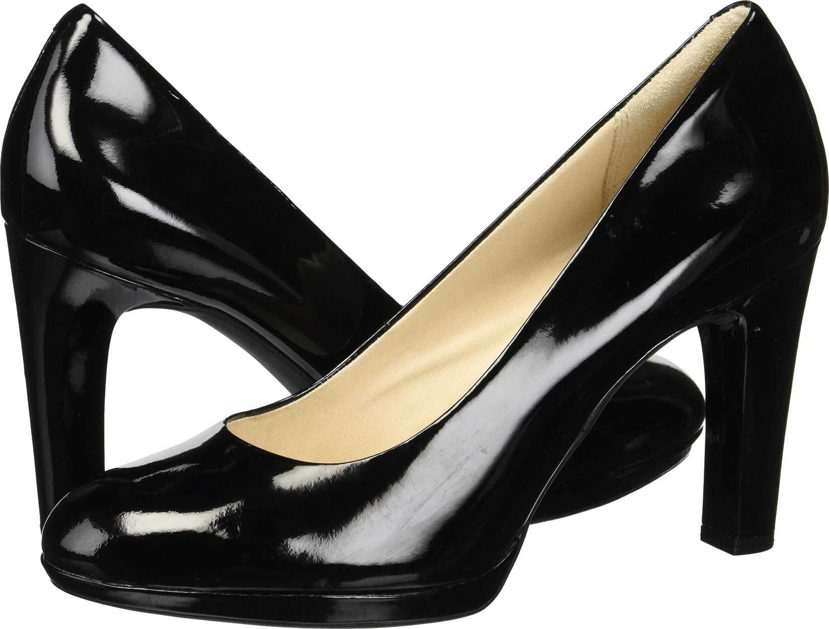 Rockport Seven To 7 Ally Plain Pump Black Patent
