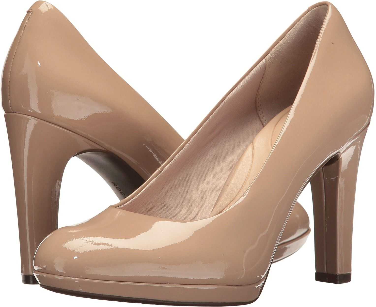 Rockport Seven To 7 Ally Plain Pump Dark Taupe
