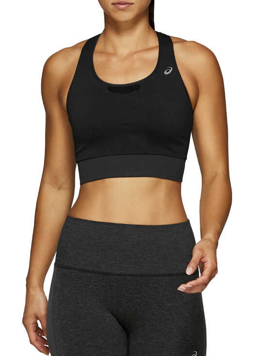 ASICS Cooling Seamless Bra Black