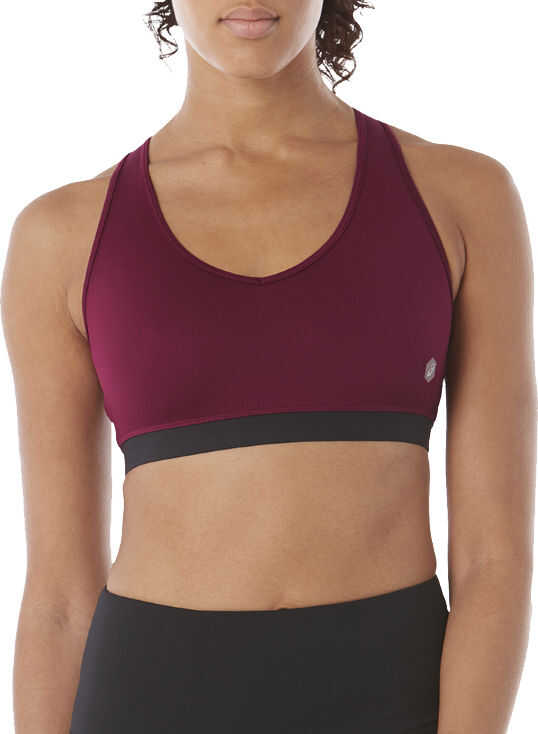 ASICS Low Support Bra Red