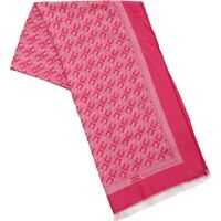 Esarfe Monogram Pashmina In Fuchsia Femei