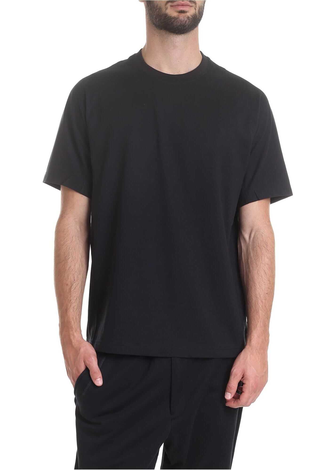 Y-3 Y-3 Print T-Shirt In Black Black