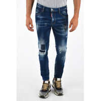 Blugi slim fit DSQUARED2 14cm Distressed SKATER Jeans