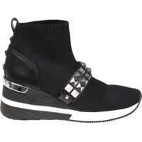 Sneakers Michael Kors Skyler Sneakers In Black Stretch Fabric