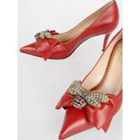 Pantofi stiletto Gucci 8cm Leather Charlotte Decolletè