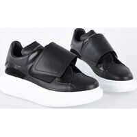 Sneakers Alexander McQueen Leather Glitted Sneakers