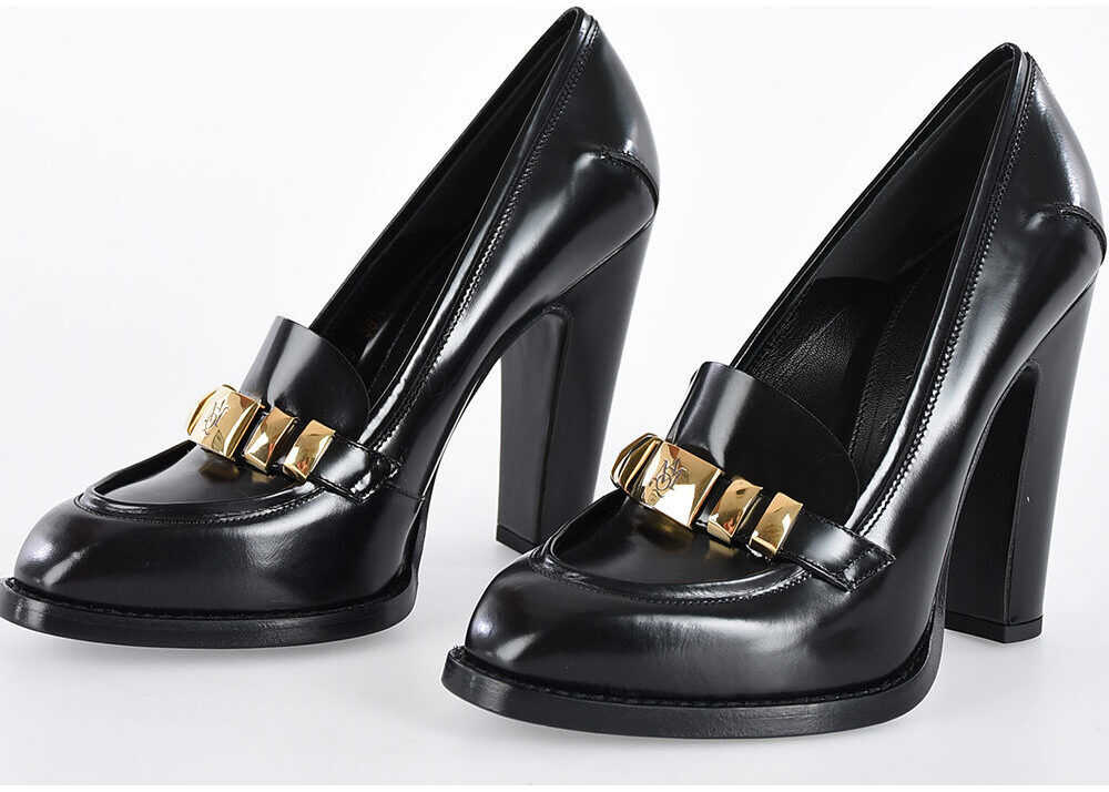 Alexander McQueen 11,5cm Leather Pumps BLACK