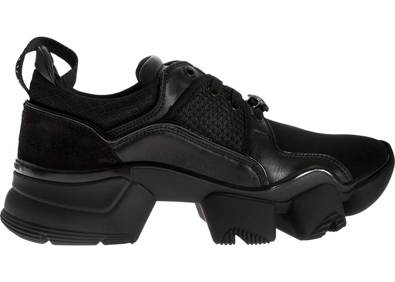 Givenchy Jaw Low Sneakers In Black Black