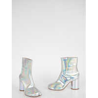Botine MM22 9cm Laminate Leather Ankle Boots Femei