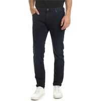 Blugi drepti Emporio Armani Indigo Wash Blue Jeans