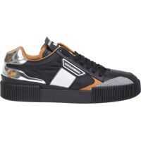 Sneakers Miami Sneakers In Black Leather Barbati