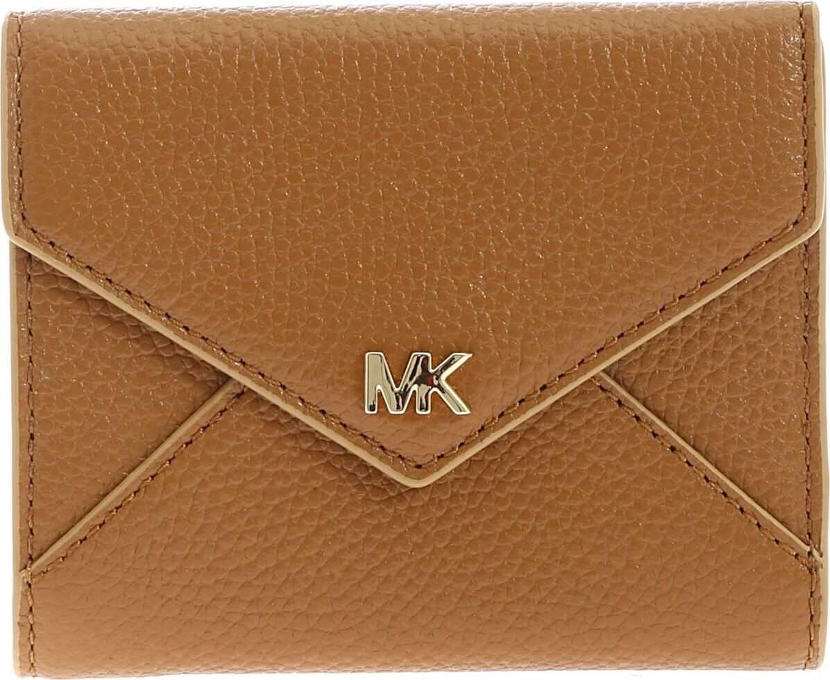 Michael Kors Wallet In Leather Color Beige