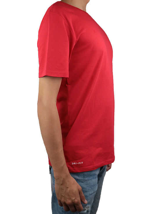 Tricouri Nike Dry Elite BBall Tee Red Barbati (BM 6859985) 3