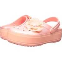 Saboti Crocband Platform Vivid Blooms Clog Femei
