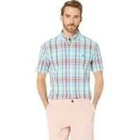 Camasi casual Short Sleeve Medium Plaid Woven Barbati